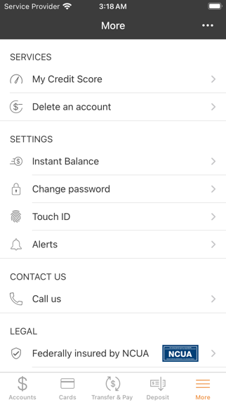 Cosden FCU Screenshot