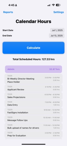 Calendar Time Sync Screenshot 1 of 5