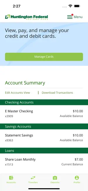 Huntington Fed. Savings Bank screenshot 4
