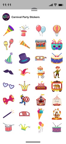 Animated Birthday Sticker Pack Screenshot 2 of 4