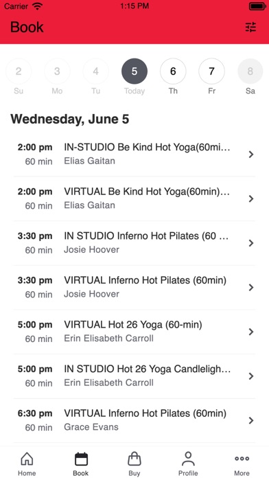 Energize Hot Yoga Santa Rosa Screenshot