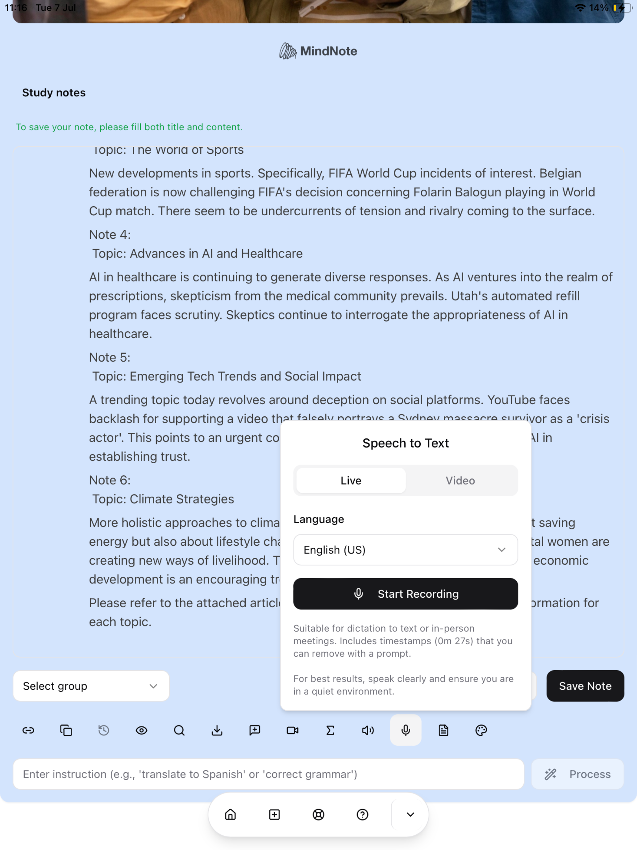 MindNote - AI Notetaking App screenshot 17