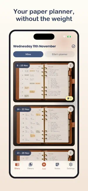 Pocket Pages: Paper Planner screenshot 1