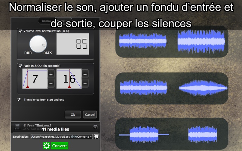 Screenshot #3 pour Easy Wav Converter Lite