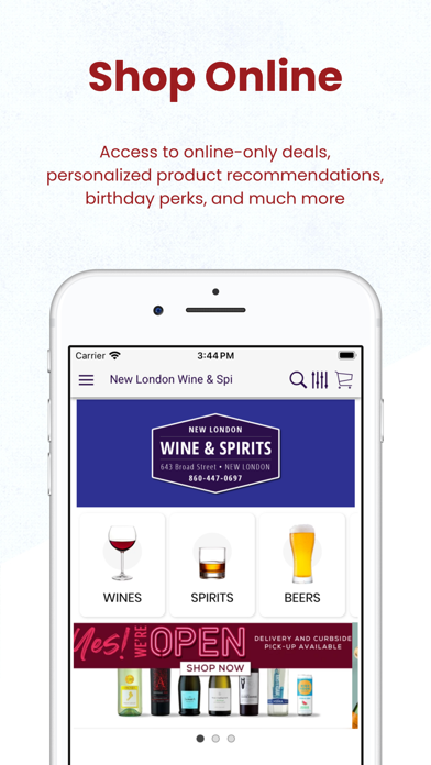 New London Wine & Spirits Screenshot