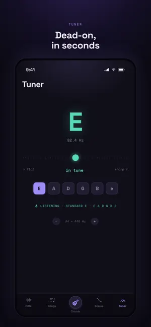 Woodshed Guitar Journal screenshot 2
