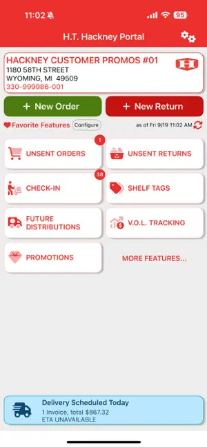 H.T. Hackney Portal screenshot 1