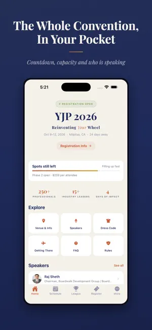 YJP Convention screenshot 1