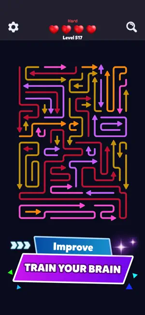 Knots Away: Arrow Puzzle screenshot 1