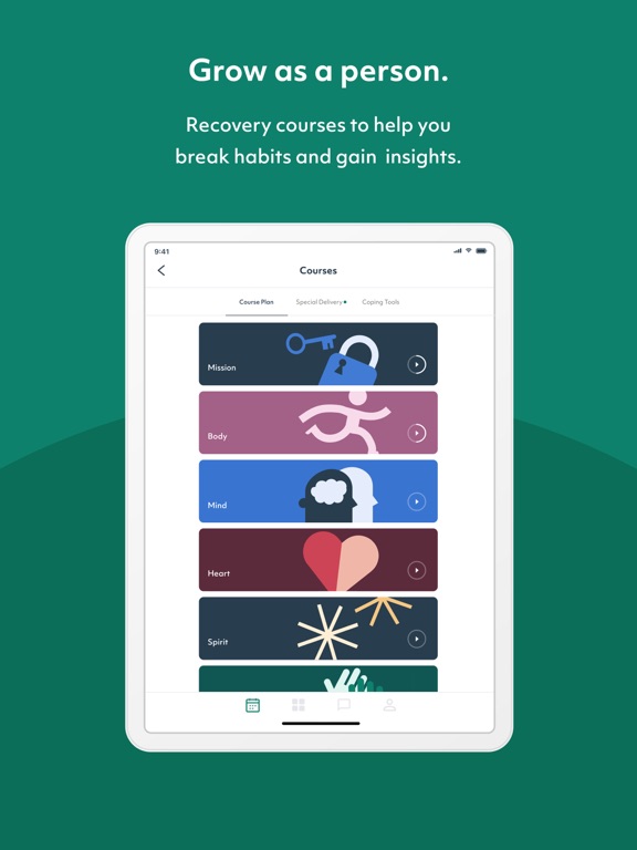 Workit Health iPad screenshot 6 - Medical app