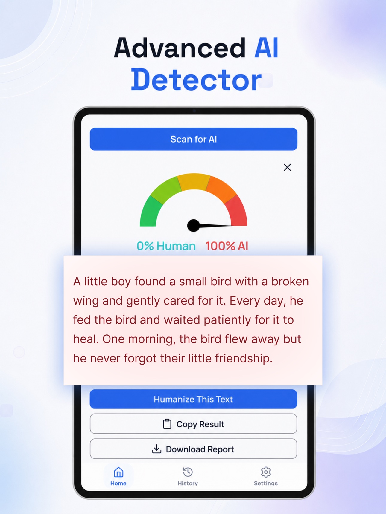 Screenshot 5 of Zero : AI Detector & Humanizer