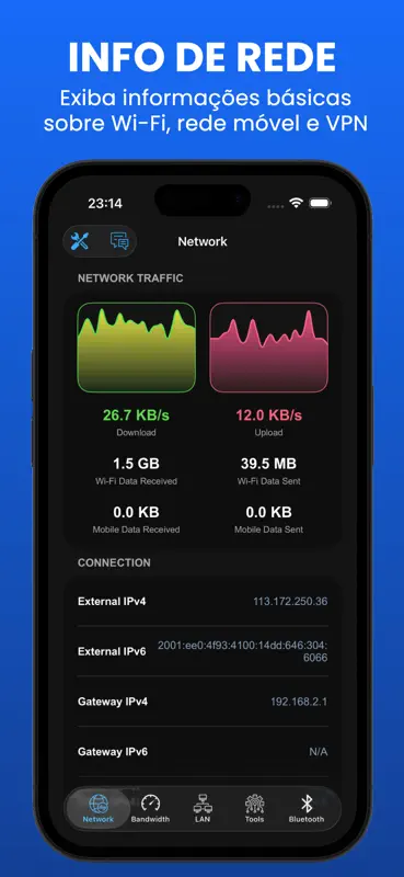 Analisador WiFi: DNS Benchmark screenshot 1 of 9