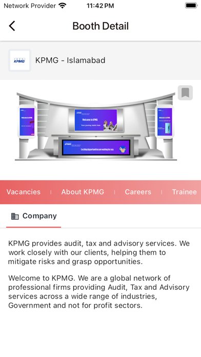 ACCA Virtual Careers Fairs Screenshot