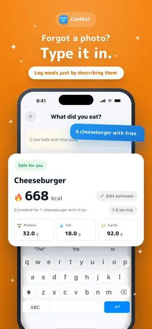 CanIEat - Calorie Counter screenshot 4
