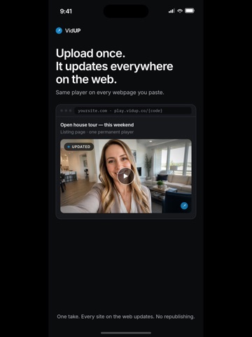 VidUP: Small Business Video screenshot