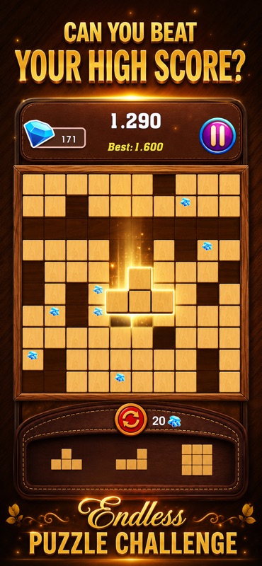 Mind Wood: Quebra-Cabeça Bloco screenshot 5