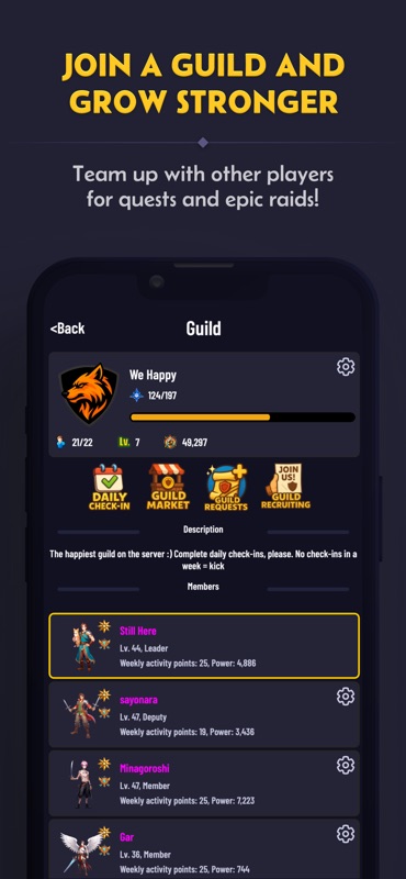 Idle Rising - Online Idle RPG screenshot 5