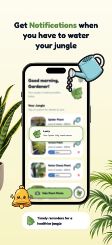 Leafy – Plant Care & Water iPhone screenshot
