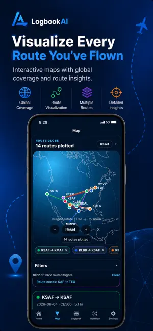 LogbookAI Pilot screenshot 3