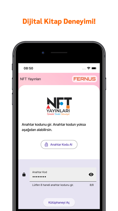 NFT Mobil Kütüphane Screenshot