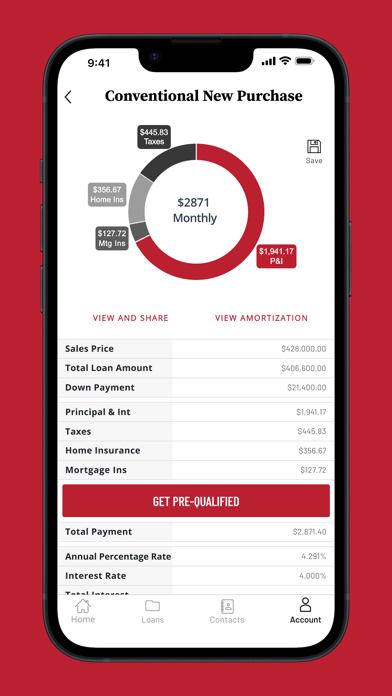 Bank Five Nine Mortgage Screenshot