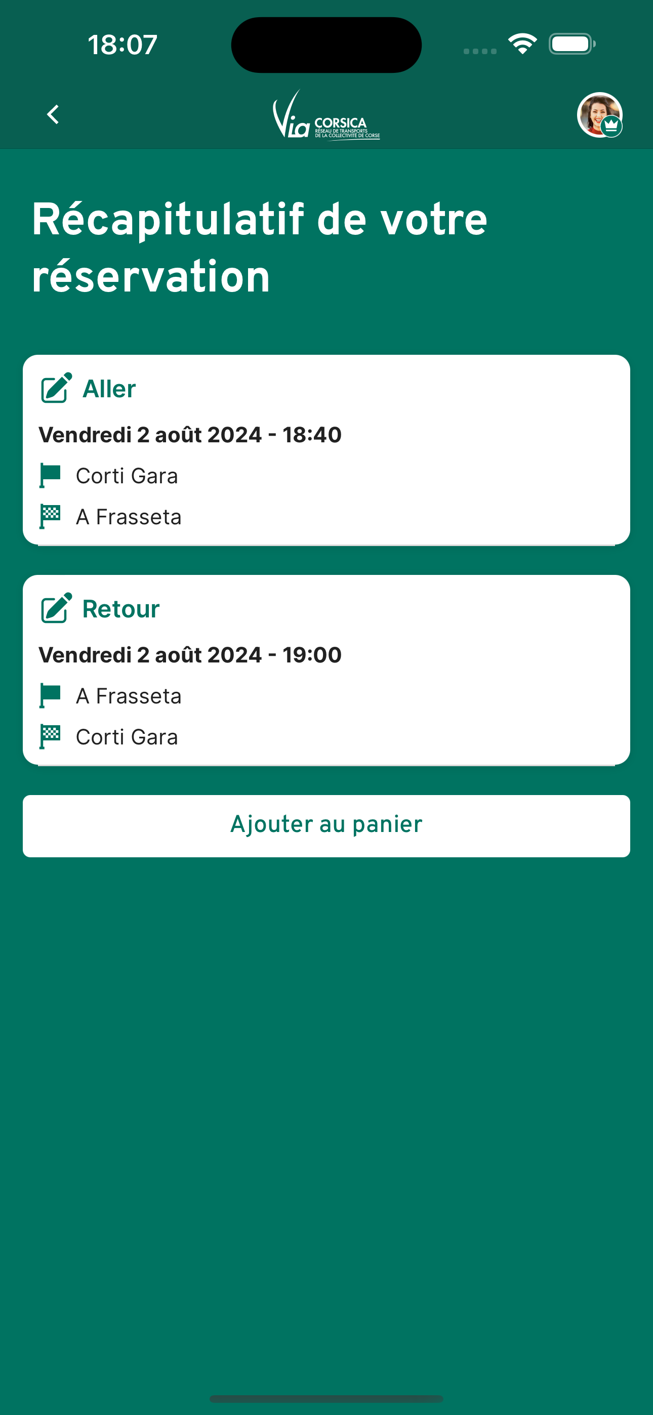 M-Ticket Via Corsica Restonica