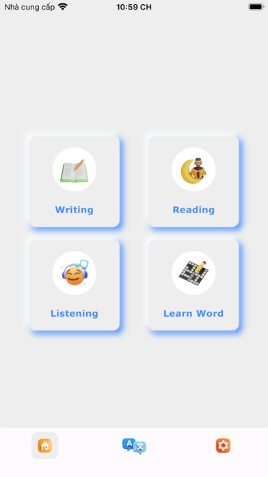 English Vocabulary Learning Screenshot