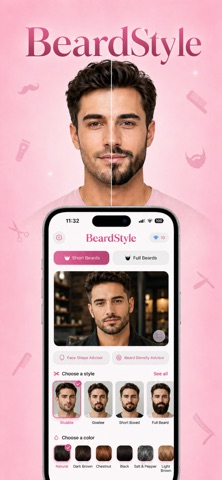 Try On Beard Styles with AI Screenshot 1 of 3