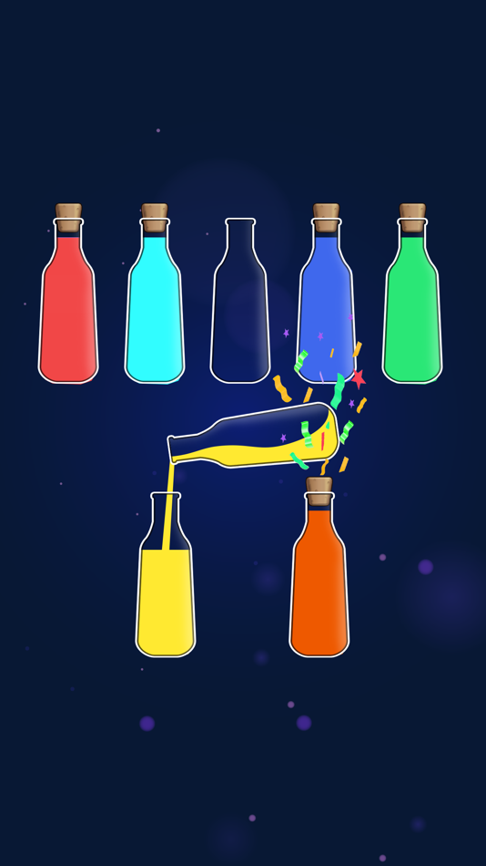 #5. Water Color Sort Quest (iOS) By: Toi Nguyen