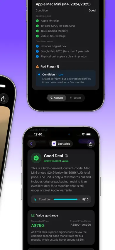 Spottable: Marketplace Alert screenshot 2