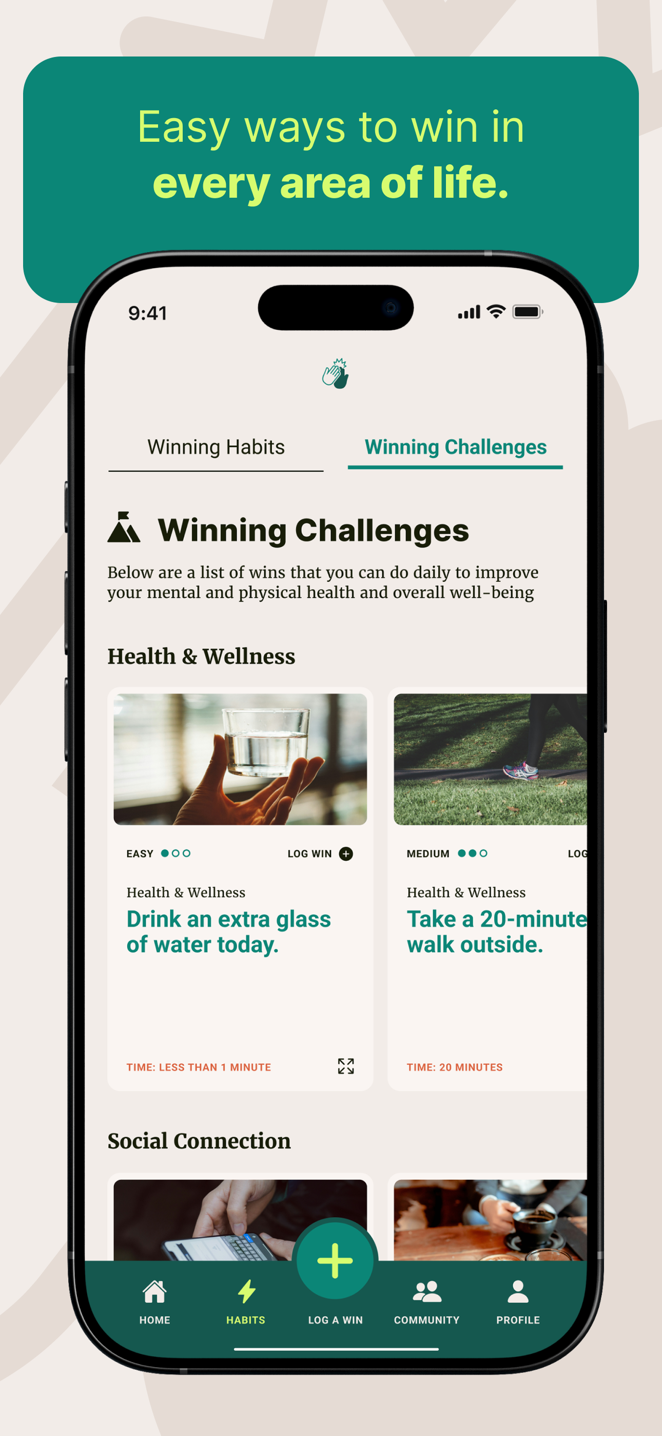 Winable: Winning Habit Tracker