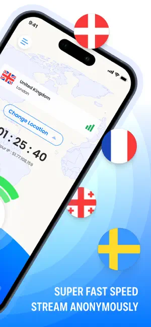 Guardian VPN — Secure iPhone screenshot 2