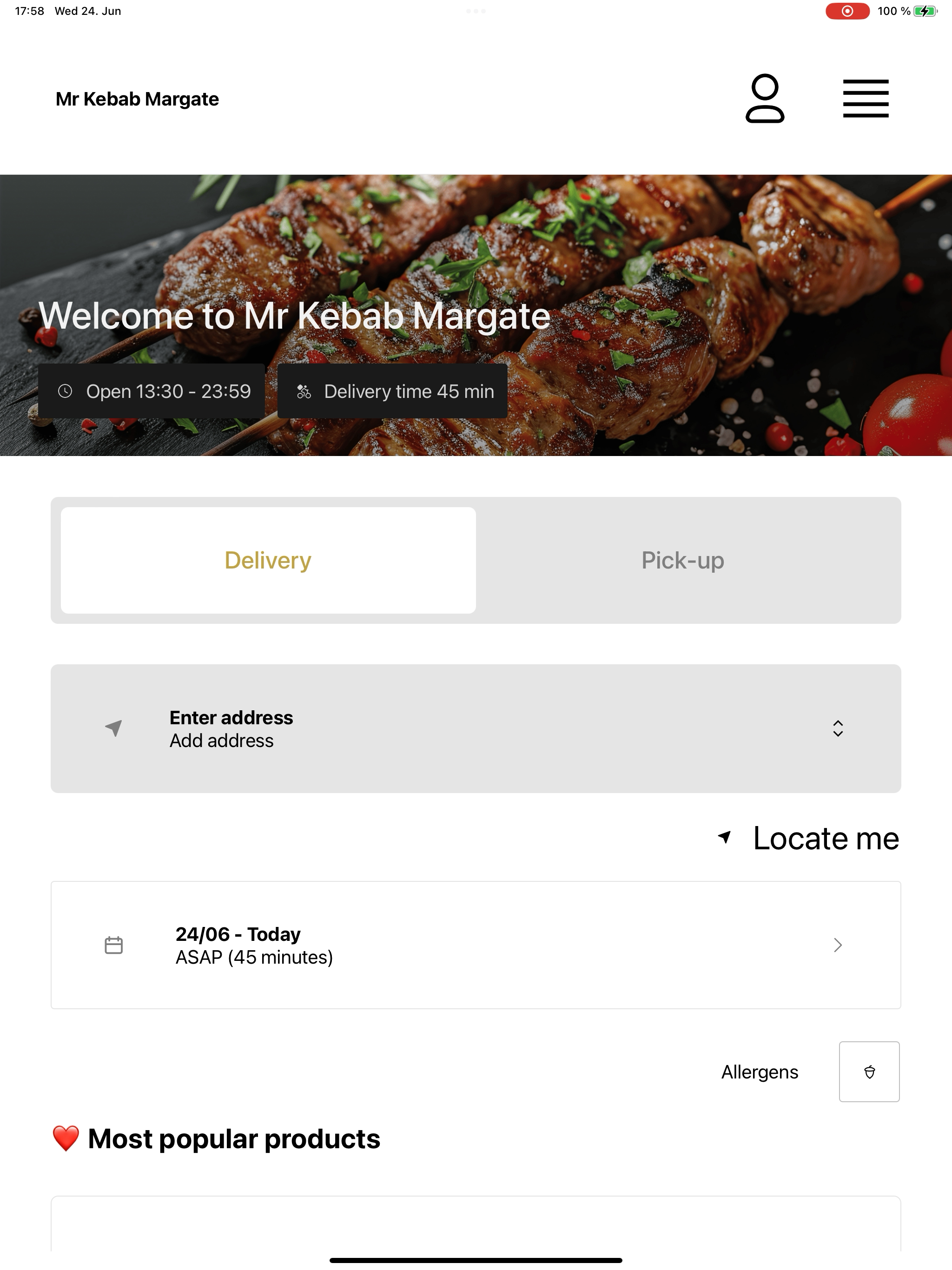 Mr Kebab Margate screenshot 10