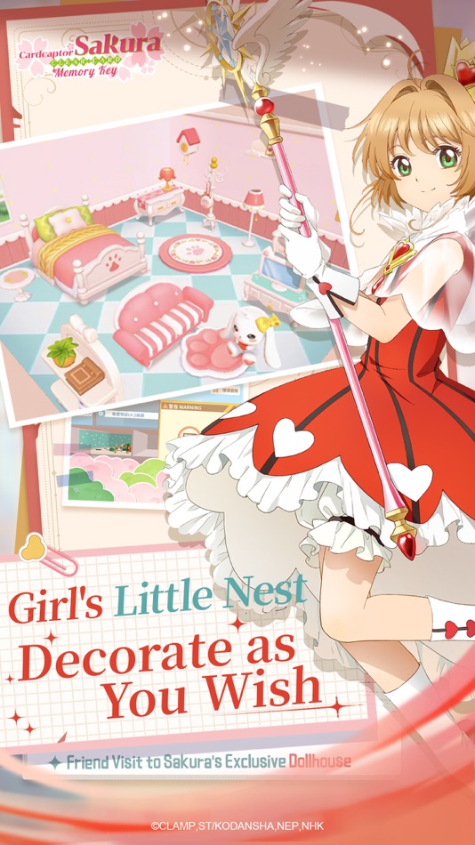 #2. Cardcaptor Sakura:Memory Key (iOS) 由: Hong Kong Bin Ming Internet Technology Co., Limited