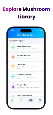 AI Mushroom Detectors screenshot
