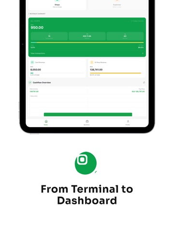 Quepay Merchant iPad screenshot
