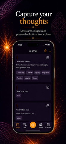 Spirit@Work Cards iPhone screenshot
