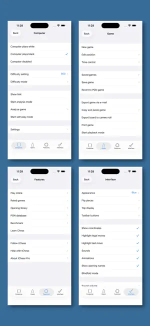 Chess - tChess Pro screenshot 2