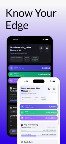 MyEdge Trading Journal screenshot