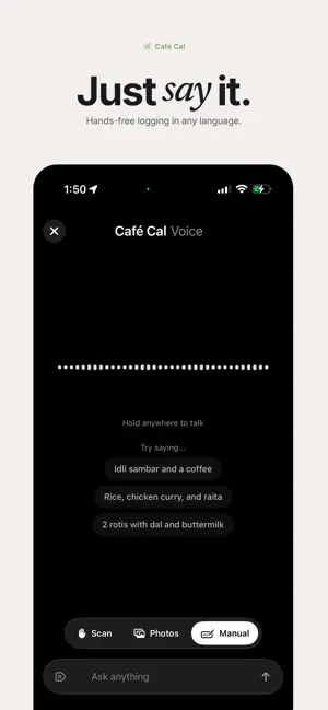 Cafe Cal: AI Calorie Tracker screenshot 2