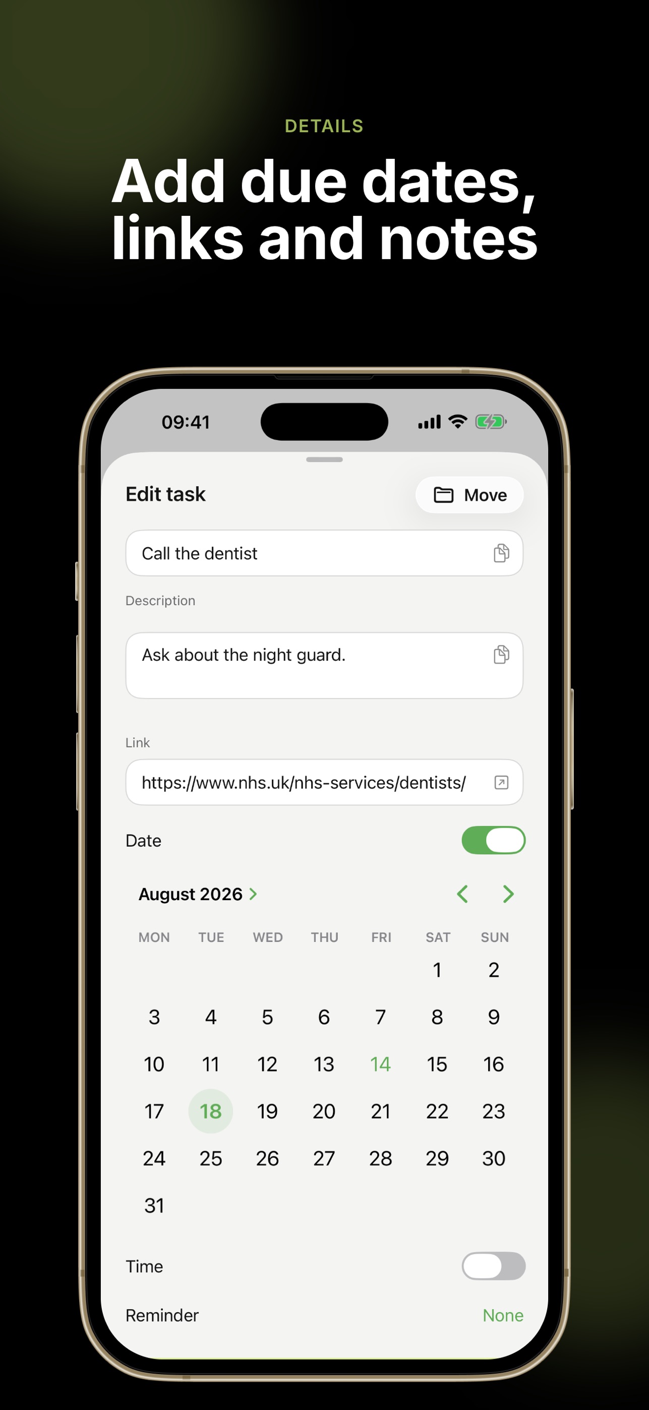 Screenshot 5 of TODO.md - Markdown Task List