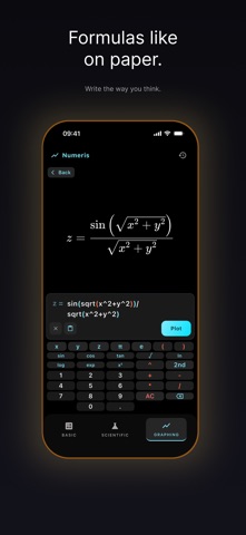 Numeris 3D Graphing Calculator Screenshot 3 of 6