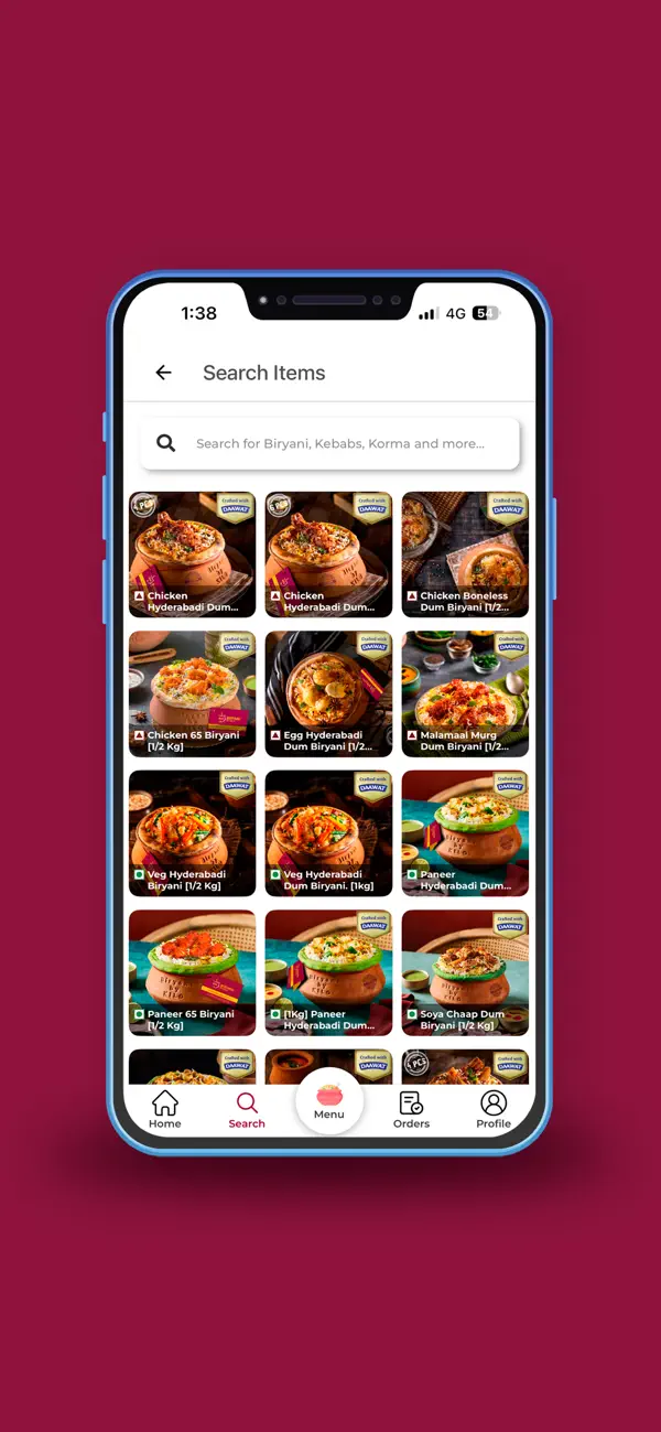 Screenshot #2 pour Biryani By Kilo Order Online