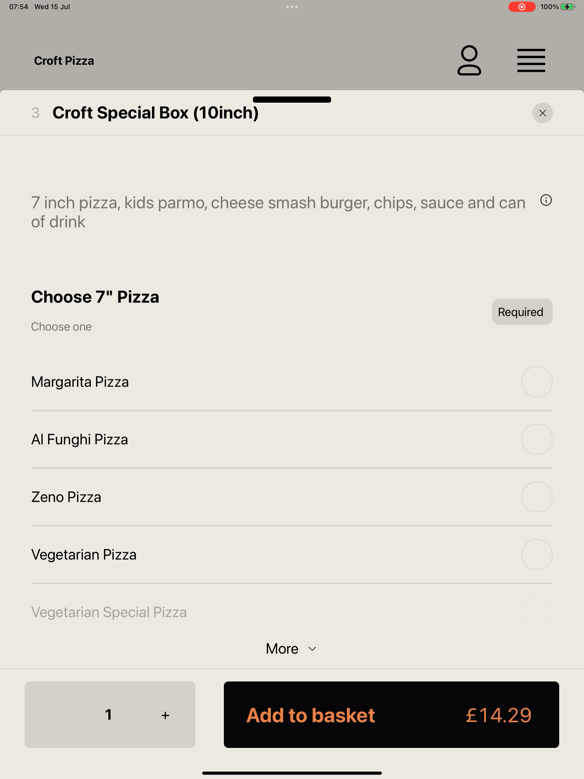 Croft Pizza screenshot 16