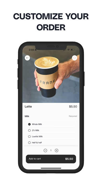 Frank Coffee Screenshot