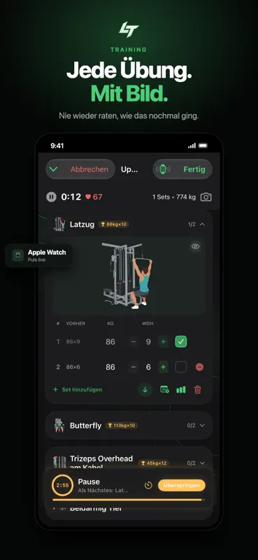 LeanTogether: Kalorien Tracker screenshot 5 of 9