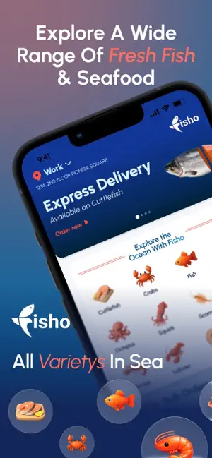 Fisho.ae iPhone screenshot 1