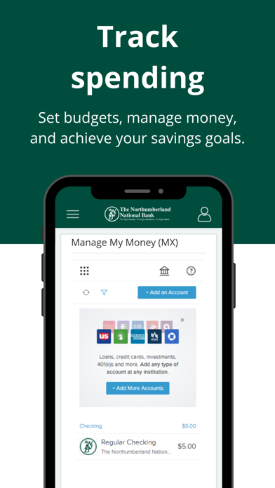 Norry Bank Mobile Screenshot