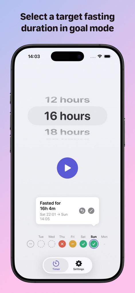 Faster Timer - Health & Fitness App | MWM