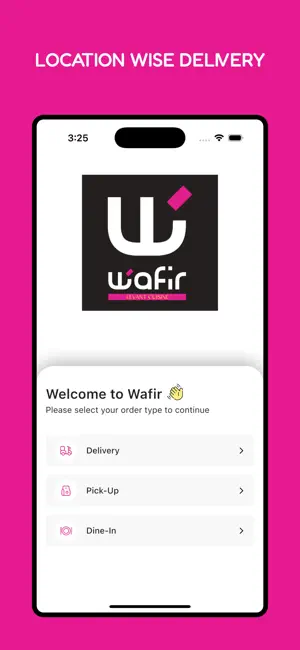 EatWafir screenshot 1